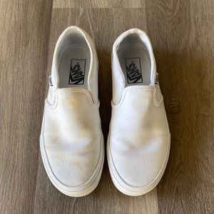 White Women’s Vans